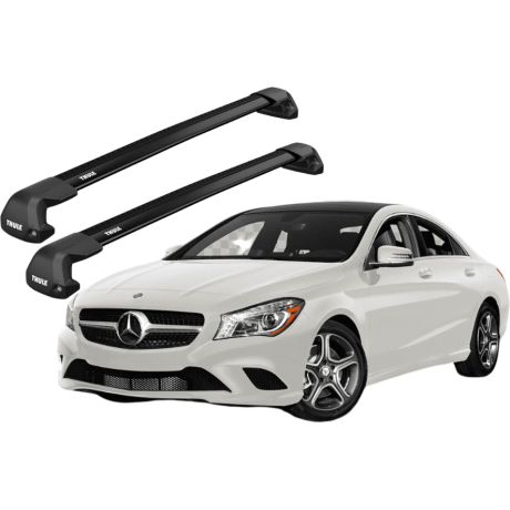 Barras THULE EDGE Flush para autos BMW 4-Series Gran Coupe 2014 a 2020 negro