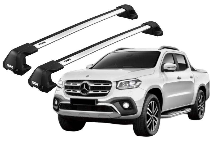 Barras THULE EDGE Flush para camioneta MERCEDES BENZ X-Class desde 2018 - 2020