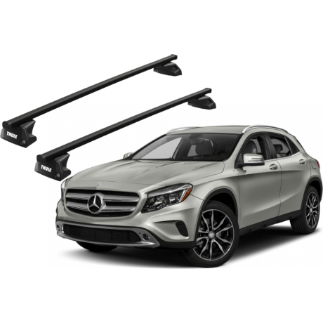 Barras THULE EVO SquareBar para autos MERCEDES BENZ GLA 2014 a 2020