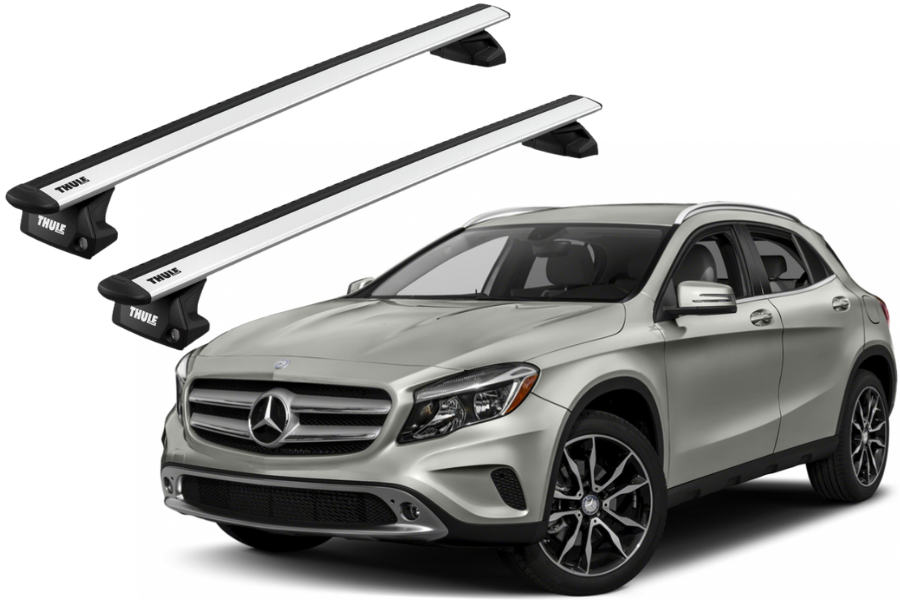 Barras THULE EVO WingBar para autos MERCEDES BENZ GLA 2014 a 2020