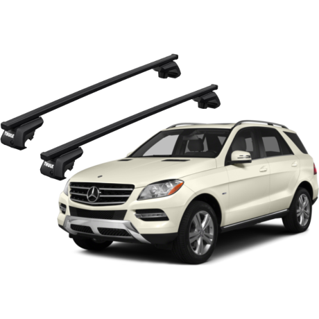 Barras THULE SmartRack XT para autos MERCEDES BENZ GLE (W166) 2015 a 2019