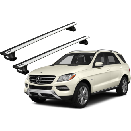 Barras THULE EVO WingBar para autos MERCEDES BENZ GLE (C292) desde 2015-2019