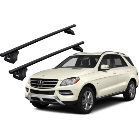Barras THULE SquareBar para autos MERCEDES BENZ GLE (C292) desde 2015