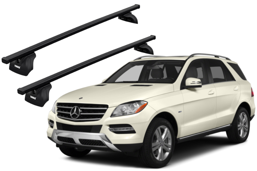 Barras THULE SquareBar para autos MERCEDES BENZ GLE (C292) desde 2015