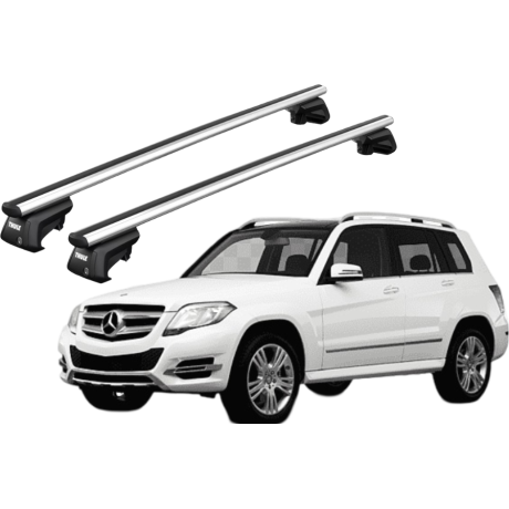 Barras THULE SmartRack XT AluBar para autos MERCEDES BENZ GLK 2008 a 2015