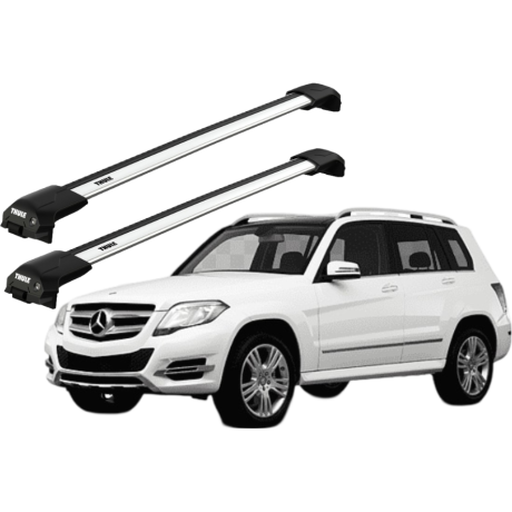 Barras THULE EDGE Flush para autos MERCEDES BENZ GLK 2008 a 2015