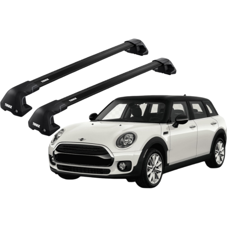 Barras THULE EDGE Flush para autos MINI Clubman desde 2016 - 2023 negro