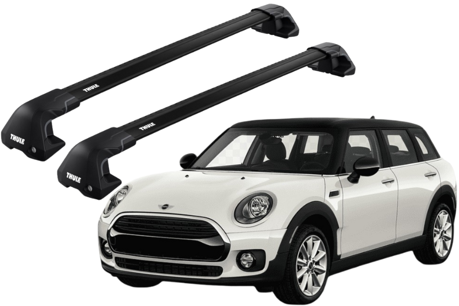 Barras THULE EDGE Flush para autos MINI Clubman desde 2016 - 2023 negro