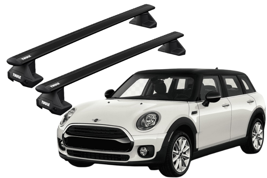 Barras THULE EVO WingBar para autos MINI Clubman desde 2016 - 2023 negro