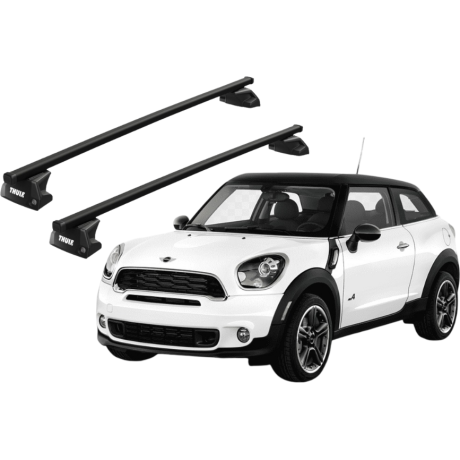 Barras THULE EVO SquareBar para autos MINI Countryman (R60) 2010 a 2016