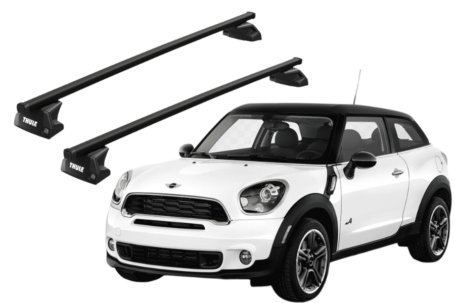 Barras THULE EVO SquareBar para autos MINI Countryman (R60) 2010 a 2016