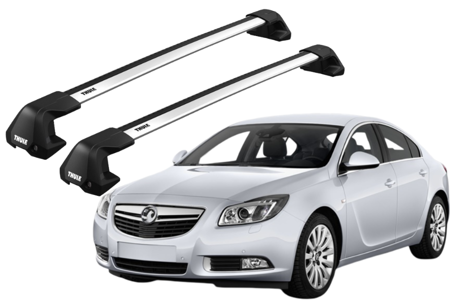 Barras THULE EDGE Flush para autos OPEL Insignia 2008 a 2017