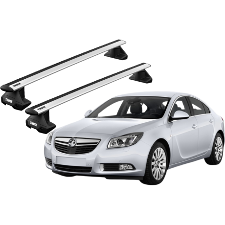 Barras THULE EVO WingBar para autos OPEL Insignia 2008 a 2017
