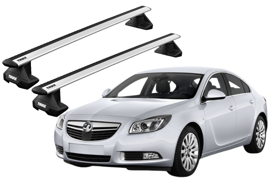 Barras THULE EVO WingBar para autos OPEL Insignia 2008 a 2017