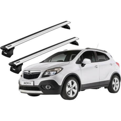 Barras THULE WingBar para autos OPEL Mokka 2013 a 2020
