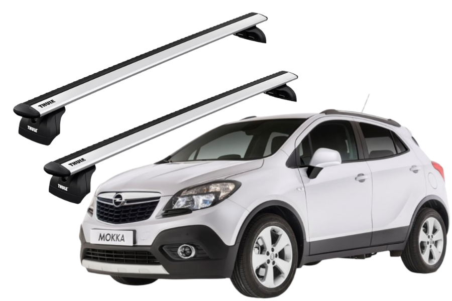 Barras THULE WingBar para autos OPEL Mokka 2013 a 2020