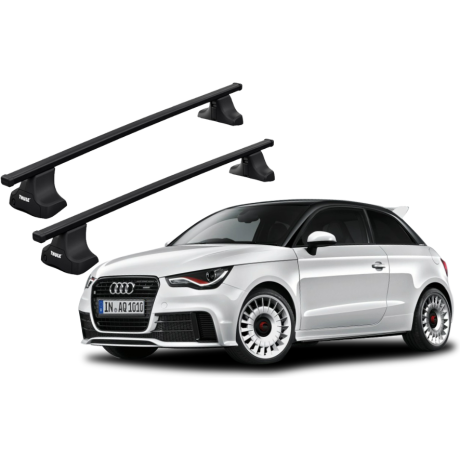 Barras THULE SquareBar para autos PEUGEOT 208 2012 a 2019