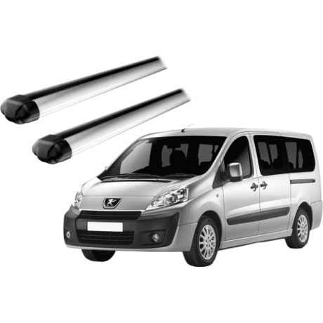 Barras THULE EVO AeroBar para Van PEUGEOT Expert 2007 a 2016 negro