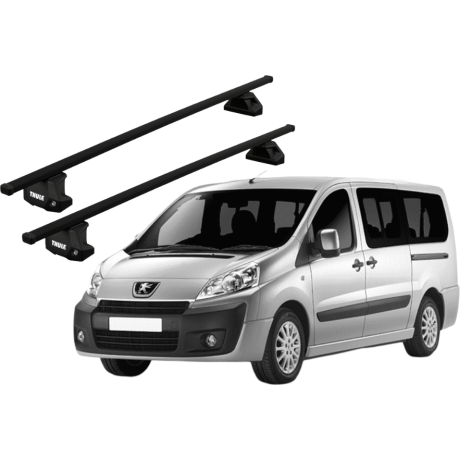 Barras THULE EVO SquareBar para Van PEUGEOT Expert 2007 a 2016