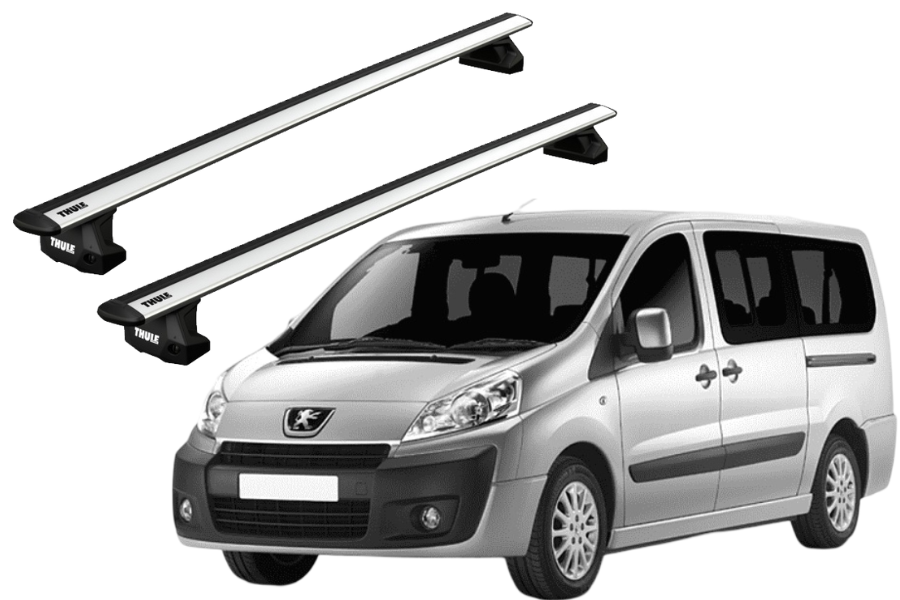 Barras THULE EVO WingBar para Van PEUGEOT Expert 2007 a 2016