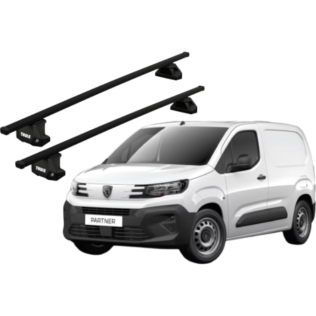 Barras THULE EVO SquareBar para Van PEUGEOT Partner desde 2019