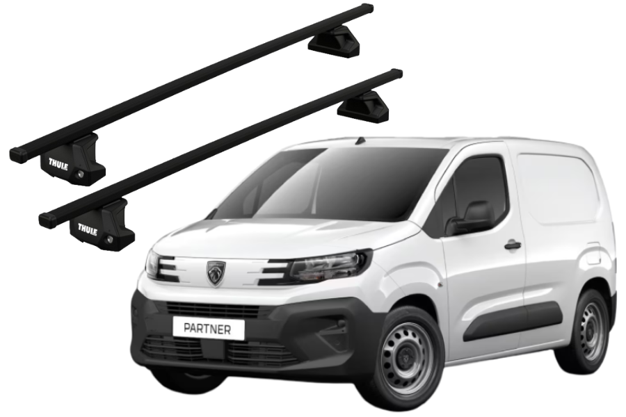 Barras THULE EVO SquareBar para Van PEUGEOT Partner desde 2019
