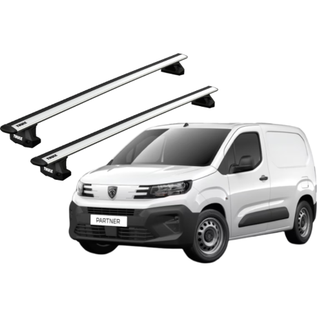 Barras THULE EVO WingBar para Van PEUGEOT Partner desde 2019