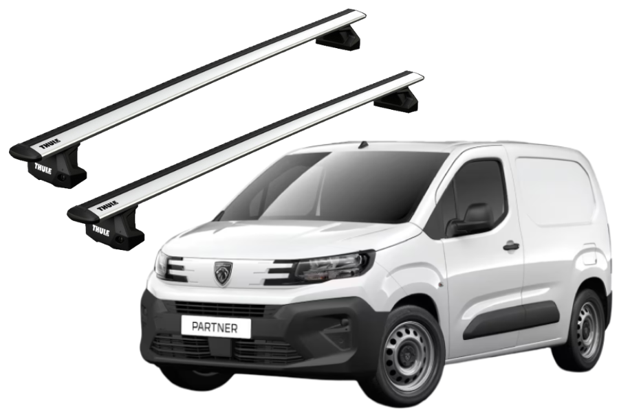 Barras THULE EVO WingBar para Van PEUGEOT Partner desde 2019
