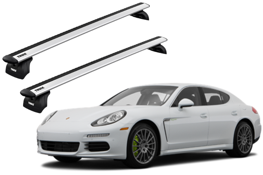 Barras THULE WingBar para autos PORSCHE Panamera 2009 a 2016