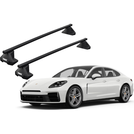 Barras THULE EVO SquareBar para autos PORSCHE Panamera Sport Turismo desde 2018