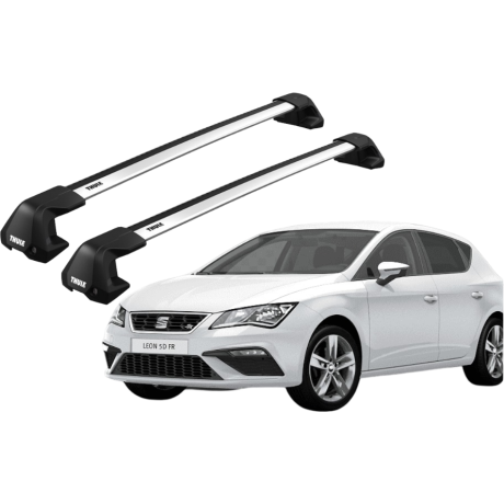 Barras THULE EDGE Flush para autos SEAT León III 2013 a 2020