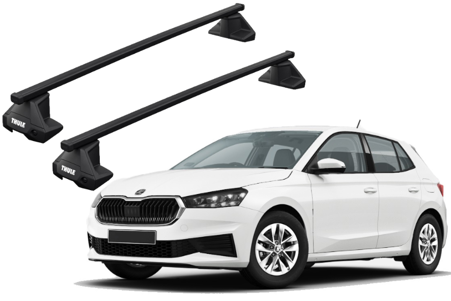 Barras Thule SKODA Fabia 22- TN / SquareBar EVO