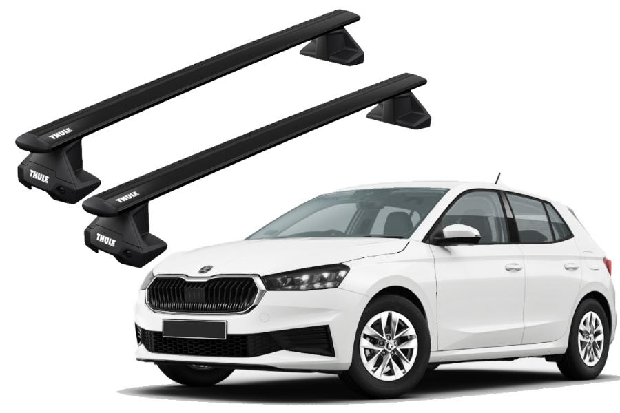 Barras Thule SKODA Fabia 22- TN / WingBar EVO BLACK