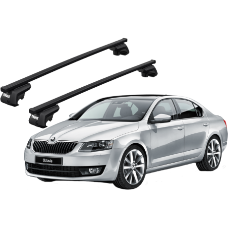 Barras THULE SmartRack XT para autos SKODA Octavia 2013 a 2019