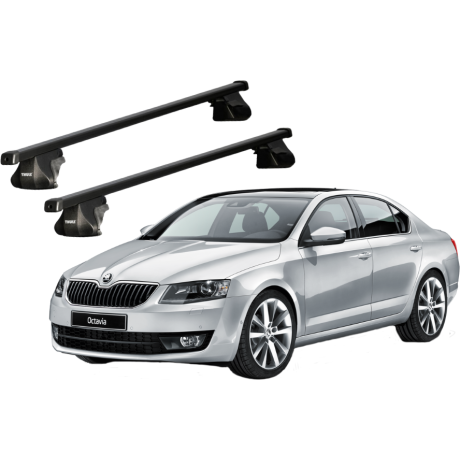 Barras THULE SmartRack para autos SKODA Octavia 2013 a 2019