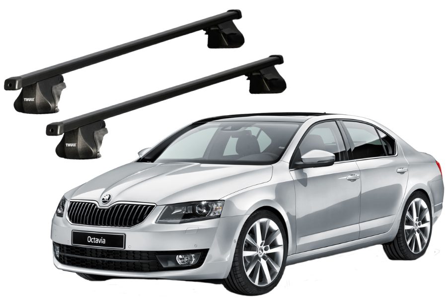 Barras THULE SmartRack para autos SKODA Octavia 2013 a 2019