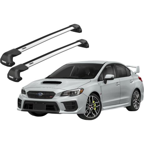 Barras THULE EDGE Flush para autos SUBARU WRX 2018 a 2021