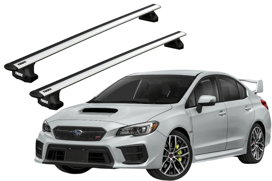 Barras THULE EVO WingBar para autos SUBARU WRX 2018 a 2021