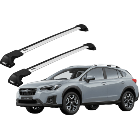 Barras THULE EDGE Flush para autos SUBARU e-Boxer desde 2019 - 2022