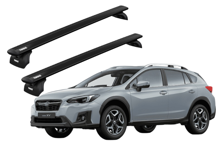 Barras THULE WingBar para autos SUBARU XV e-Boxer desde 2019 negro
