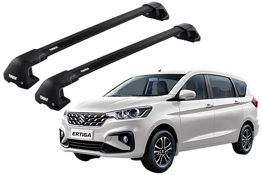 Barras THULE EDGE Flush para autos SUZUKI Ertiga desde 2019 - 2023 negro