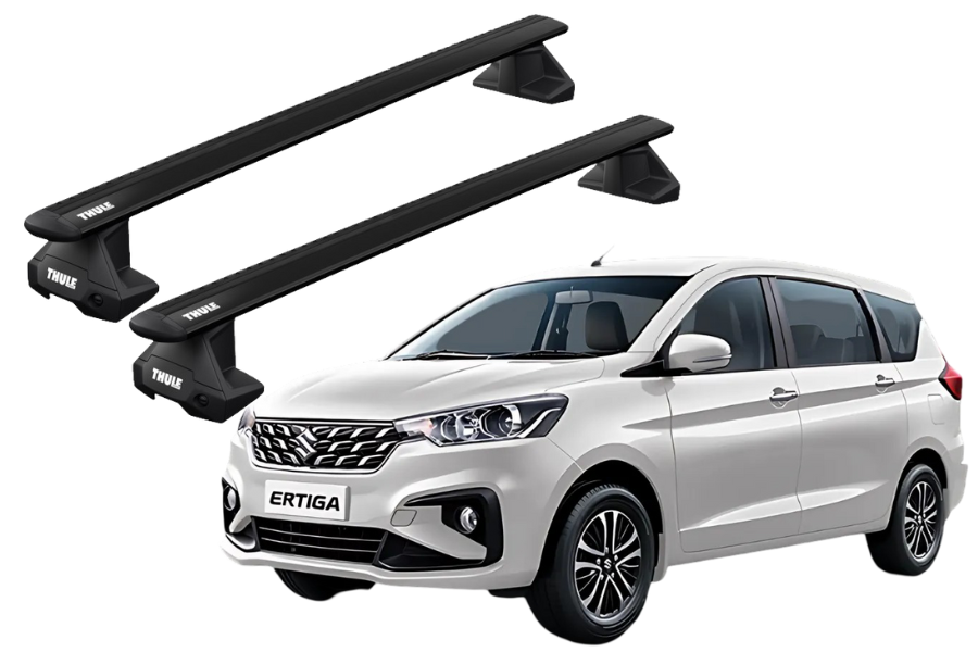 Barras THULE EVO WingBar para autos SUZUKI Ertiga desde 2019 - 2023 negro