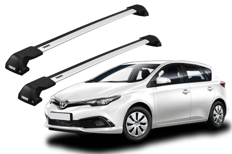 Barras THULE EDGE Flush para autos TOYOTA Auris 2013 a 2019