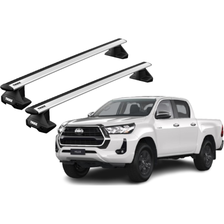 Barras THULE EVO WingBar para camioneta TOYOTA Hilux desde 2016