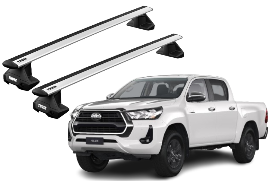 Barras THULE EVO WingBar para camioneta TOYOTA Hilux desde 2016