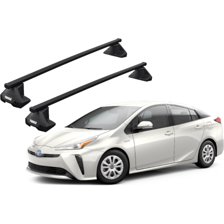 Barras THULE EVO SquareBar para autos TOYOTA Prius (XW50) desde 2016-2022