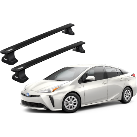 Barras THULE WingBar para autos TOYOTA Prius (XW50) desde 2016-2022 negro