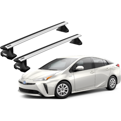 Barras THULE EVO WingBar para autos TOYOTA Prius (XW50) desde 2016-2022