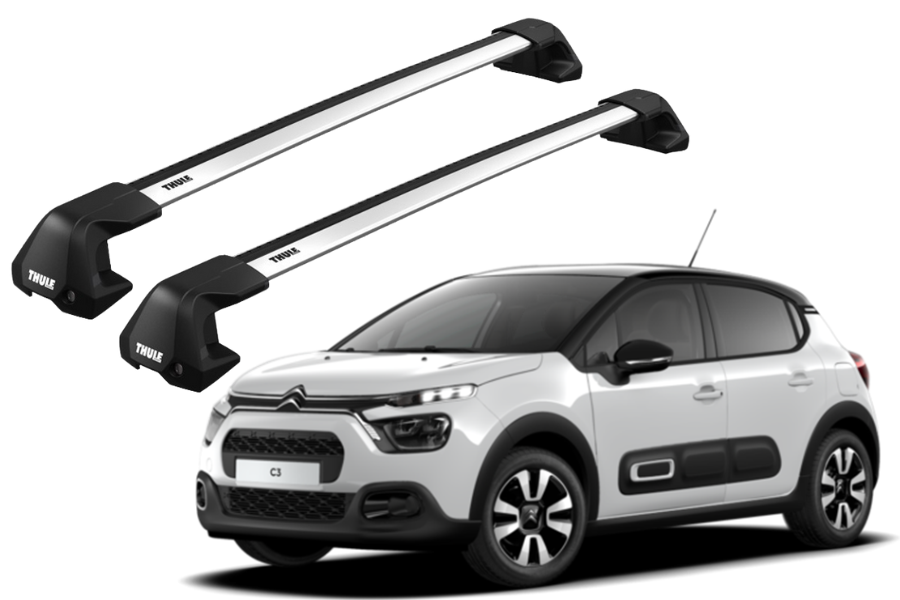 Barras THULE EDGE Flush para autos CITROEN C3 desde 2017