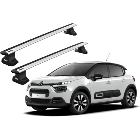 Barras THULE WingBar para autos CITROEN C3 desde 2017